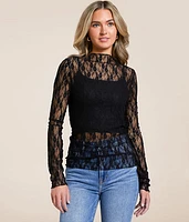 Floral Lace Top