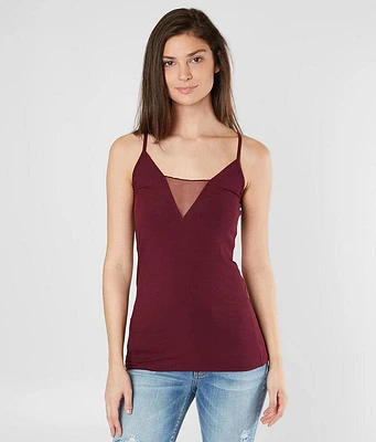 Mesh Inset Tank Top