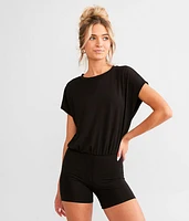 Surplice Back Romper