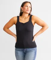 Buckle Black Shaping & Smoothing Tank Top