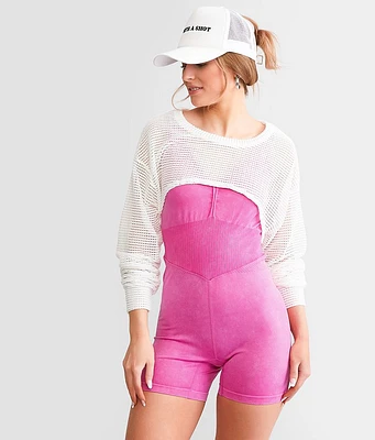 Contoured Stretch Romper
