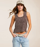 Back Tie Tank Top