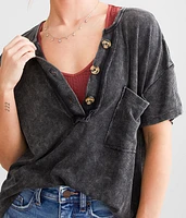 Washed Henley