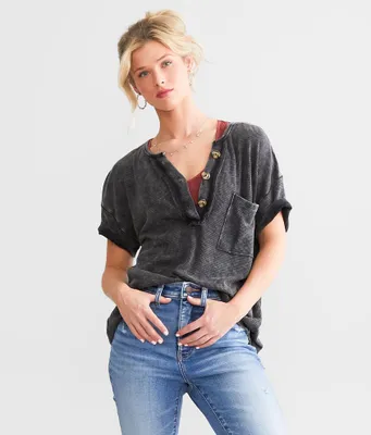 Washed Henley