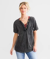 Washed Henley