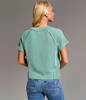 Ribbed Knit Top
