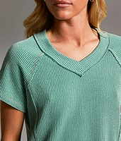Ribbed Knit Top