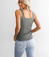 Side Ruched Tank Top