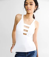 Cut-Out Tank Top