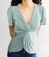 Twisted Front Top