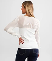 Sweetheart Fitted Top