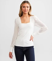 Sweetheart Fitted Top