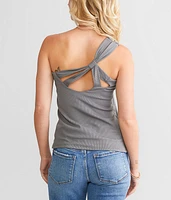 One Shoulder Tank Top