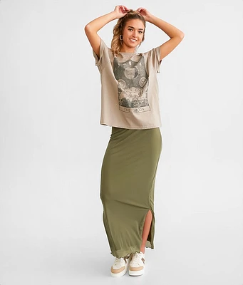 Willow & Root Mesh Maxi Skirt