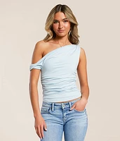 Twisted Off The Shoulder Tank Top