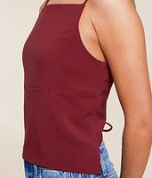 Back Lace-Up Tank Top