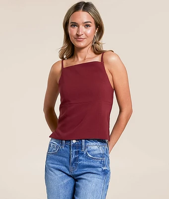 Back Lace-Up Tank Top