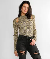 Gilded Intent Marled Sweater