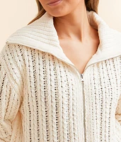Chenille Cardigan Sweater