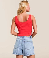 Honolulu Cropped Tank Top