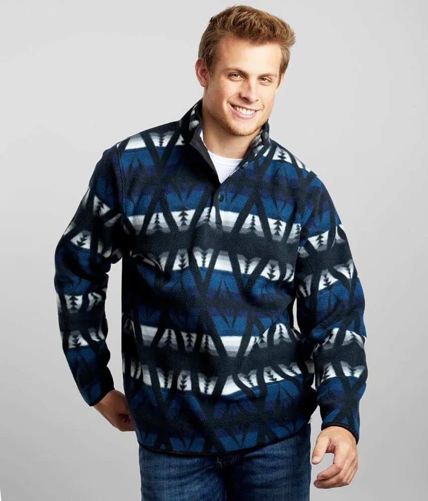 Departwest Printed Fleece Pullover