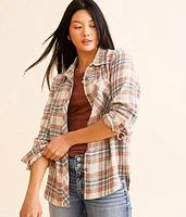 BKE Plaid Eased Flannel Shirt