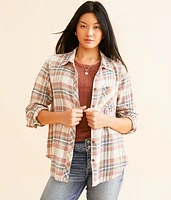 Plaid Eased Flannel Shirt