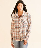 Plaid Eased Flannel Shirt