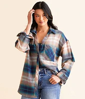 Modish Rebel Flannel Boyfriend Shirt