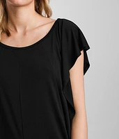 Flutter Front Tie Top