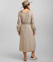 Lace Trim Kimono