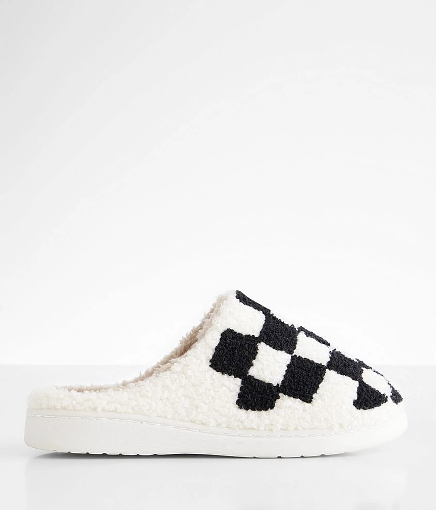 Mia Cozi Checker Slipper