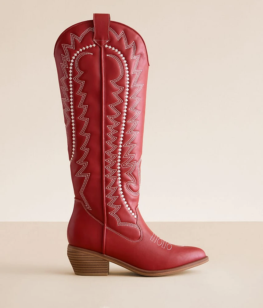 Laraah Embroidered Western Boot