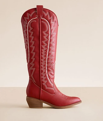 Laraah Embroidered Western Boot
