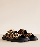 Genn Leopard Print Sandal