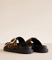 Genn Leopard Print Sandal