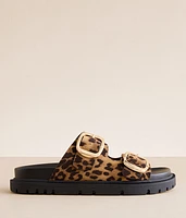 Genn Leopard Print Sandal