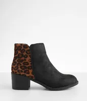 Girls - Mia Cheetah Print Ankle Boot