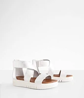 Girls - Minka Metallic Flatform Sandal