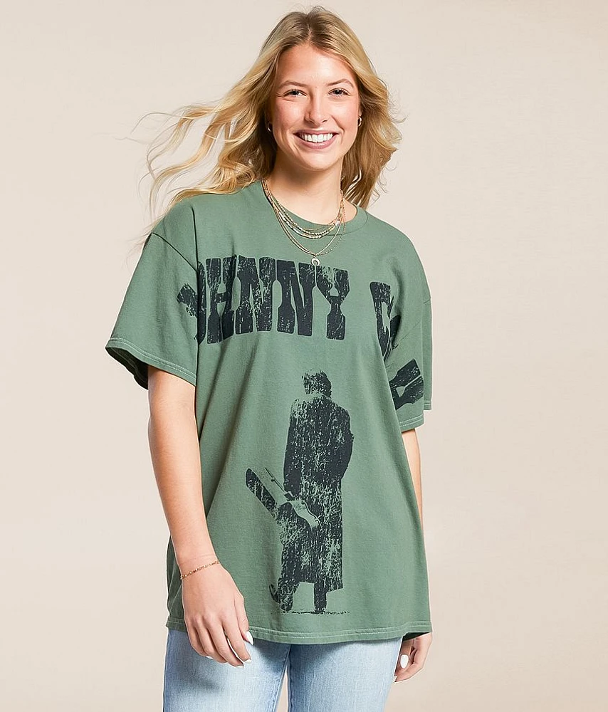 Merch Traffic Johnny Cash Oversized Band T-Shirt