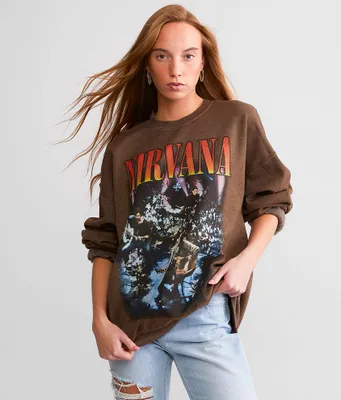 Nirvana Oversized Band Pullover