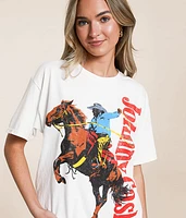 Jonny Cash Oversized Band T-Shirt