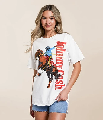 Jonny Cash Oversized Band T-Shirt