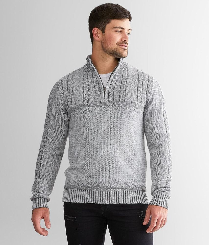 J.B. Holt Quarter Zip Sweater