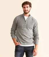 Outpost Makers Mixed Yarn Cable Sweater