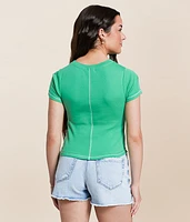 Contrast Stitch T-Shirt