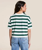 Boxy Striped T-Shirt