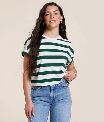 Boxy Striped T-Shirt
