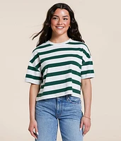 Boxy Striped T-Shirt