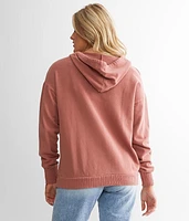 Surplice Knit Hoodie